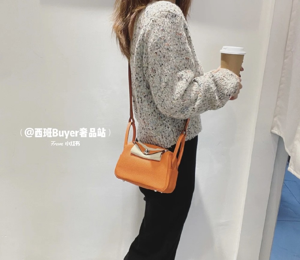 现货[爱心]mini Lindy 93 Orange 橙色 银